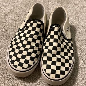 Checkered Vans